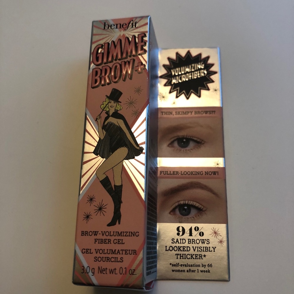 Benefit gimme brow volumizing gel travel size